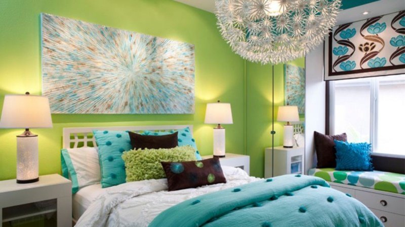 yatak odası dekorasyonunda kullanılabilecek renkler