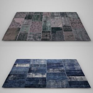 patchwork halı modelleri