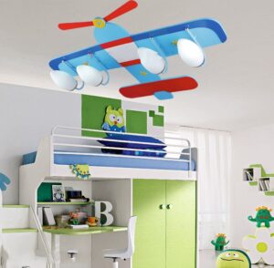 uçak şeklinde avize modeli