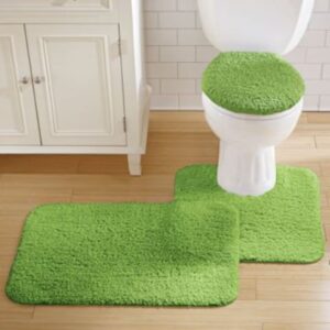 yeşil banyo paspası