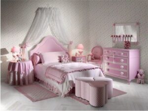 pembe genç kız odası